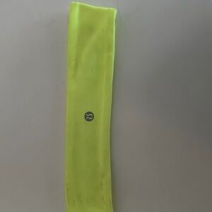 Lululemon Athletica Neon Yellow Hairband